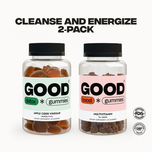 2-Pack Bundle Cleanse & Energize -Detox + Boost