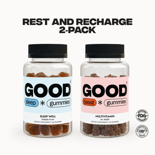 2-Pack Bundle Rest & Recharge- Sleep+Boost