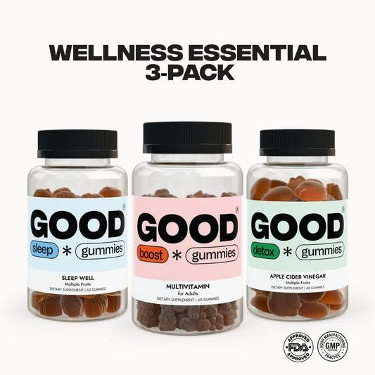 3-Pack Bundle Wellness Essential -Sleep+Boost+Detox